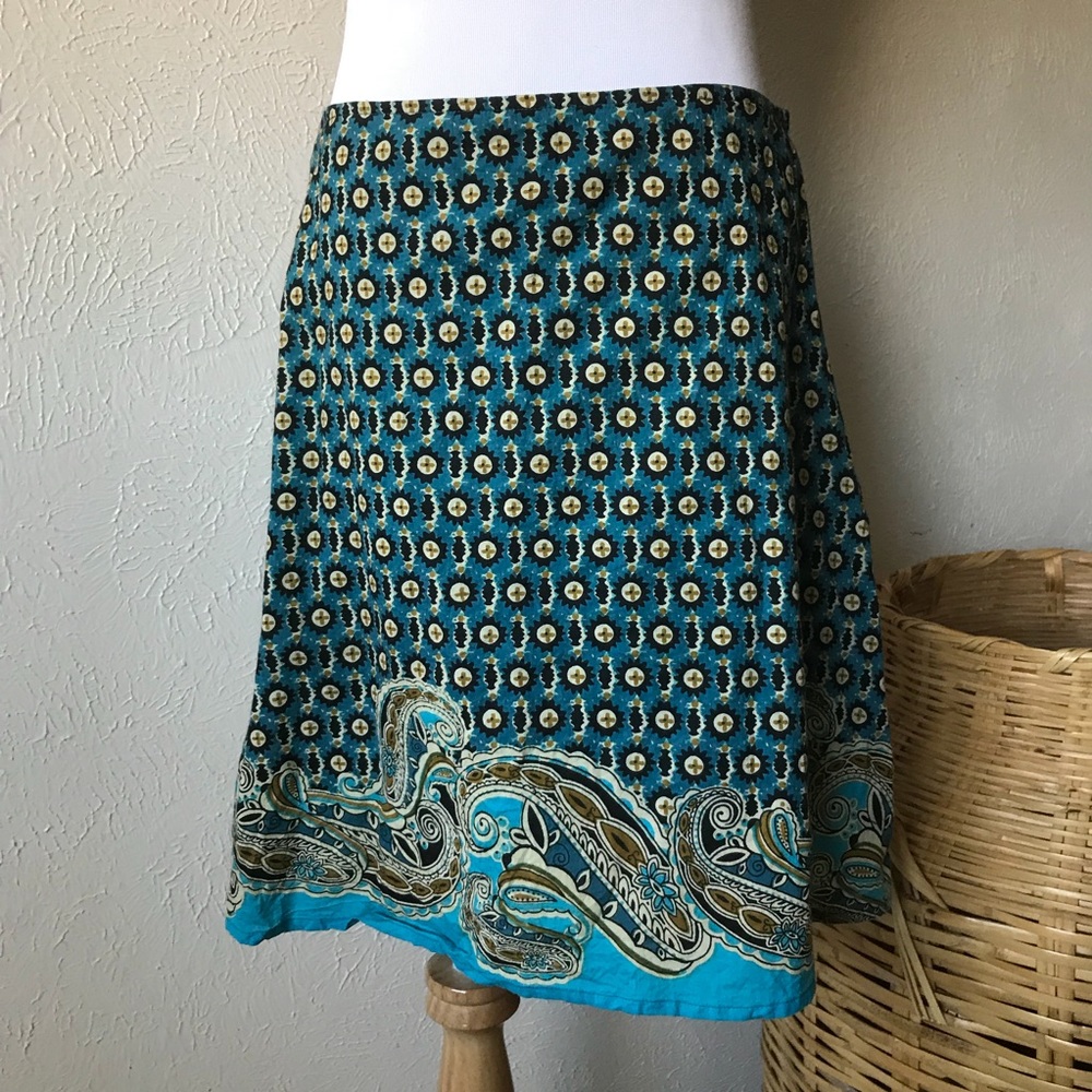 Funky People Indian Silk Skirt